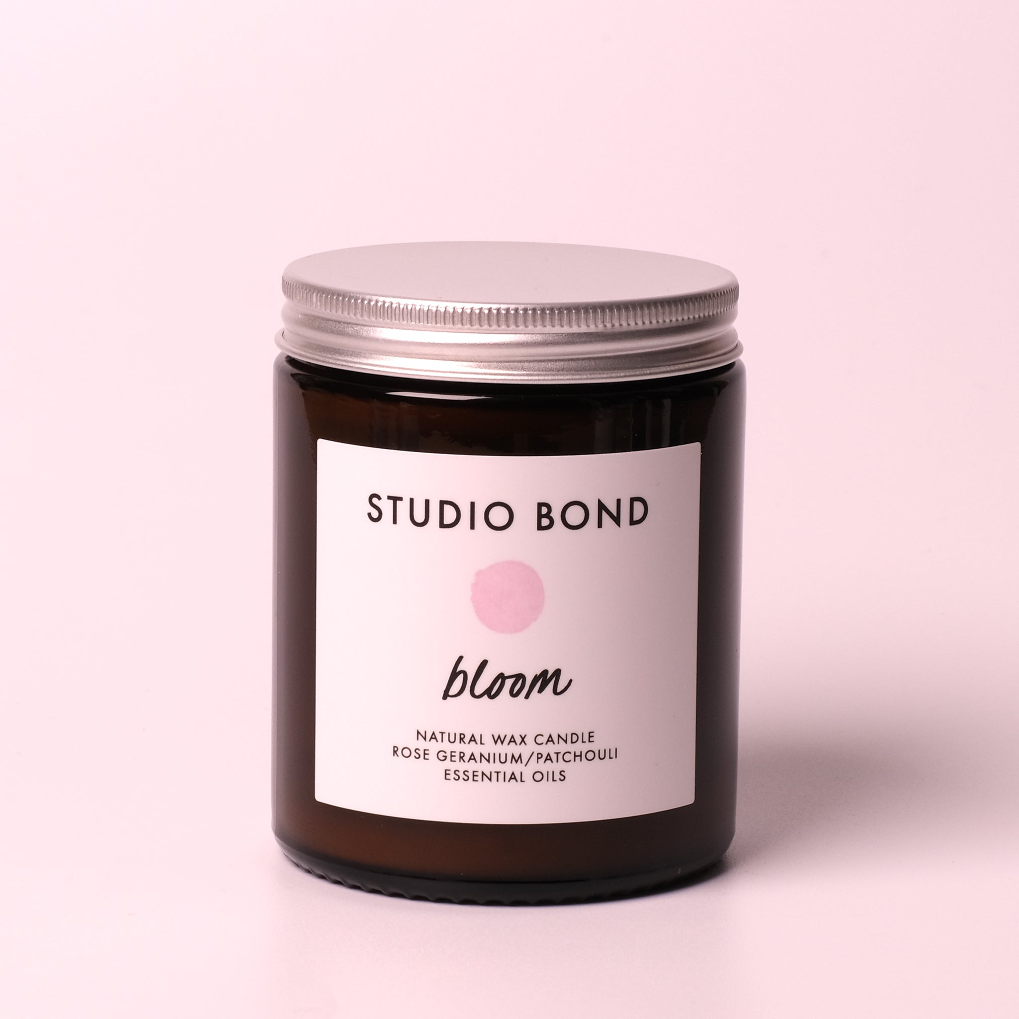 Bloom Rose Geranium + Patchouli Candle 170ml